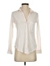 Bobi 100% Cotton Ivory Long Sleeve Blouse Size S - photo 1