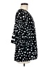 Unbranded 100% Polyester Polka Dots Black 3/4 Sleeve Blouse Size M - photo 4