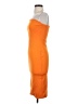 Derek Heart Solid Orange Cocktail Dress Size S - photo 5