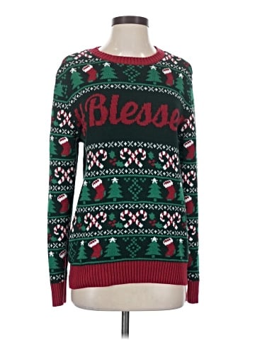 Ugly Christmas Sweater Pullover Sweater (view 1)