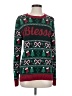 Ugly Christmas Sweater Green Pullover Sweater Size S - photo 1