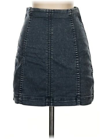 Free People Denim Skirt (view 1)