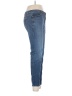 Simply Vera Vera Wang Solid Blue Jeans Size 10 - photo 4