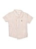 Mayoral Checkered-gingham Orange Short Sleeve Button-Down Shirt 6-9 MO / 9 MO - photo 1