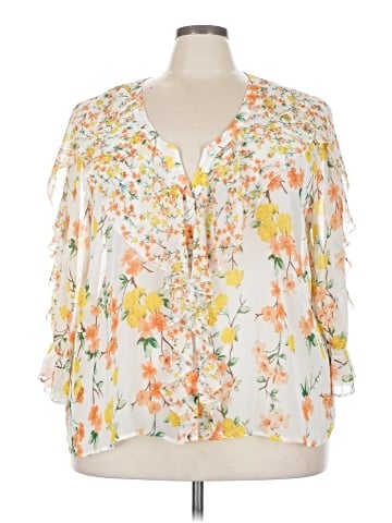C established 1946 3/4 Sleeve Blouse (view 1)