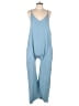 Unbranded Solid Blue Jumpsuit Size L - photo 1