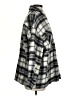 Zara Plaid Gray Coat Size S - photo 4