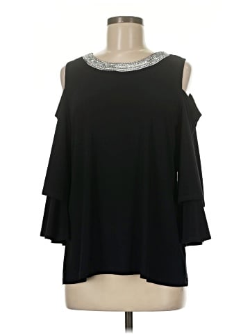 Onyx Nite 3/4 Sleeve Top (view 1)