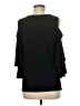 Onyx Nite Black 3/4 Sleeve Top Size M - photo 2
