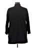 Ann Taylor LOFT 100% Cotton Black Coat Size M - photo 2