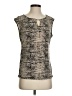 Calvin Klein Silver Sleeveless Blouse Size S - photo 1