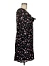 Lush 100% Polyester Floral Black Casual Dress Size M - photo 4