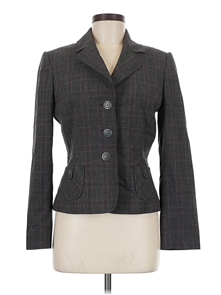 Pre-owned Tahari By Asl Blazer Jacket In Gray