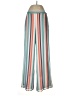 Sweet Pea. 100% Polyester Stripes Green Casual Pants Size M - photo 1