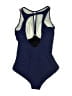 Profile by Gottex Print Blue One Piece Swimsuit Size 12 - photo 2