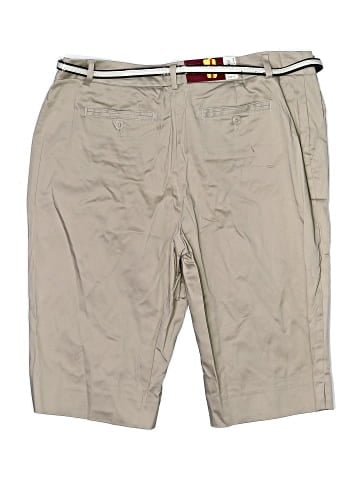 212 Collection Khaki Shorts (view 2)