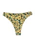 Ash Paisley Yellow Swimsuit Bottoms Size S - photo 2