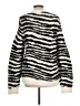 J.Crew Factory Store Stripes Ivory Pullover Sweater Size L - photo 2