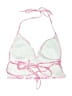 Shade & Shore White Pink Swimsuit Top Size S (estimated) - photo 1