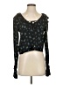 WeWoreWhat 100% Viscose Black Long Sleeve Top Size S - photo 1