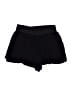 Aqua 100% Rayon Solid Black Shorts Size S - photo 1