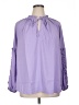 Lane Bryant 100% Polyester Purple 3/4 Sleeve Blouse Size 14 - 16 Plus - photo 1