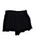 Aqua 100% Rayon Solid Black Shorts Size S - photo 2