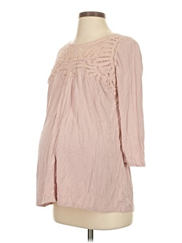 A Pea in the Pod 3/4 Sleeve Blouse (view 1)