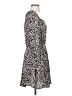 Vila Animal Print Black Casual Dress Size EU 36 / US 6 - photo 4
