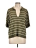 Max Studio Green Short Sleeve Top Size M (estimated) - photo 1