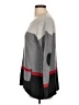 August Silk Color Block Gray Pullover Sweater Size L - photo 5