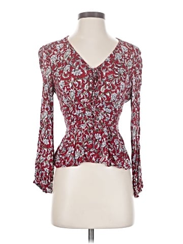 Feather Bone by Anthropologie 3/4 Sleeve Blouse (view 1)