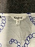Kindred 100% Polyester Paisley White 3/4 Sleeve Blouse Size M - photo 7