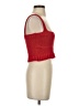 Zara 100% Viscose Red Sleeveless Top Size S - photo 4