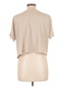 Unbranded Tan Short Sleeve Blouse Size L (estimated) - photo 2