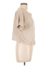 Unbranded Tan Short Sleeve Blouse Size L (estimated) - photo 4