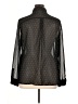 Old Navy 100% Polyester Polka Dots Black Long Sleeve Blouse Size XL - photo 2