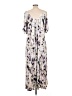 Unbranded Print Ivory Casual Dress Size L - photo 2
