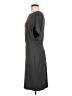 Kay Unger Chevron-herringbone Gray Casual Dress Size 8 - photo 5