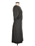Kay Unger Chevron-herringbone Gray Casual Dress Size 8 - photo 4