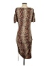 W by Worth Paisley Brown Cocktail Dress Size P (petite) - photo 2
