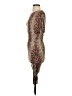 W by Worth Paisley Brown Cocktail Dress Size P (petite) - photo 5