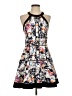 Parker Graphic Black Cocktail Dress Size XS - photo 1