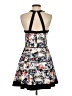 Parker Graphic Black Cocktail Dress Size XS - photo 2