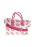 2 to 5 Designs Hearts Pink White Satchel One size - photo 1