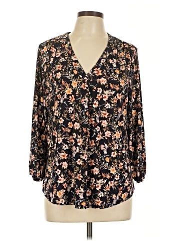 TWO by Vince Camuto 3/4 Sleeve Blouse (view 1)