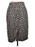 Talbots Animal Print Gray Casual Skirt Size 4 - photo 2