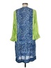 Etcetera Print Blue Casual Dress Size 8 - photo 2