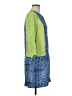 Etcetera Print Blue Casual Dress Size 8 - photo 4
