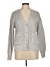 Marled Silver Cardigan Size M - photo 1